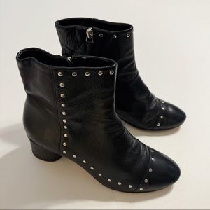 Rebecca Minkoff Isley Leather Studded Boots